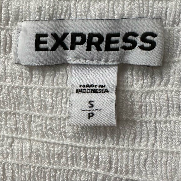 Express Crop Top (Used — Excellent) • Size: S - Picture 3 of 3